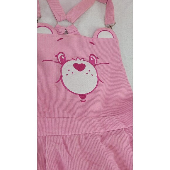 Dolls Kill Care Bears Corduroy Embroidery Overall Baby Care A Lot Pinafore Dress - Picture 5 of 12